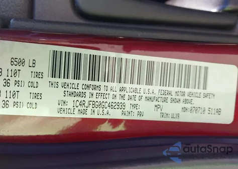 2016 Jeep Grand Cherokee Limited z USA, uszkodzony, nr VIN 1C4RJFBG0GC462939